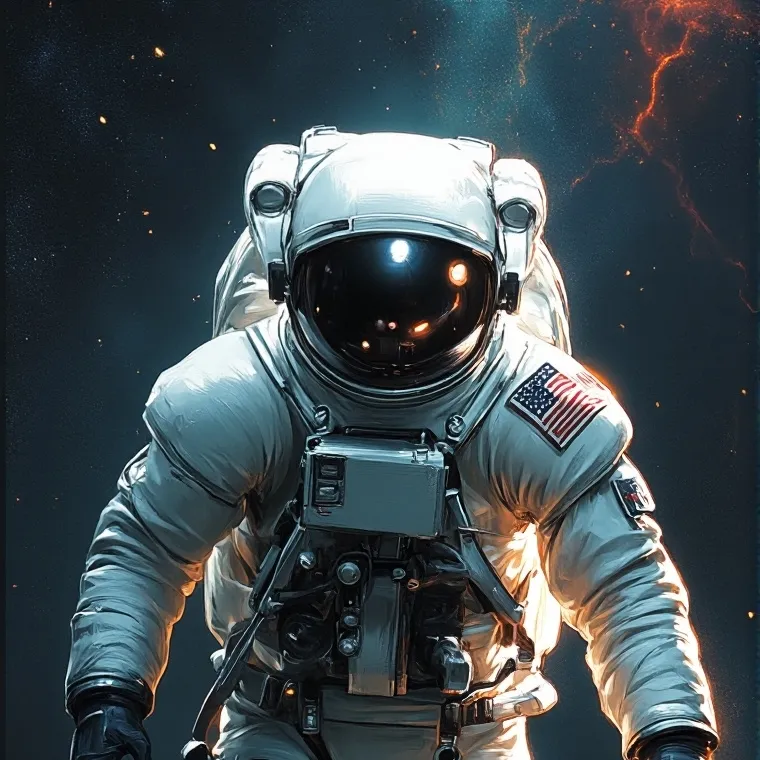 chat with ai character: astronaut