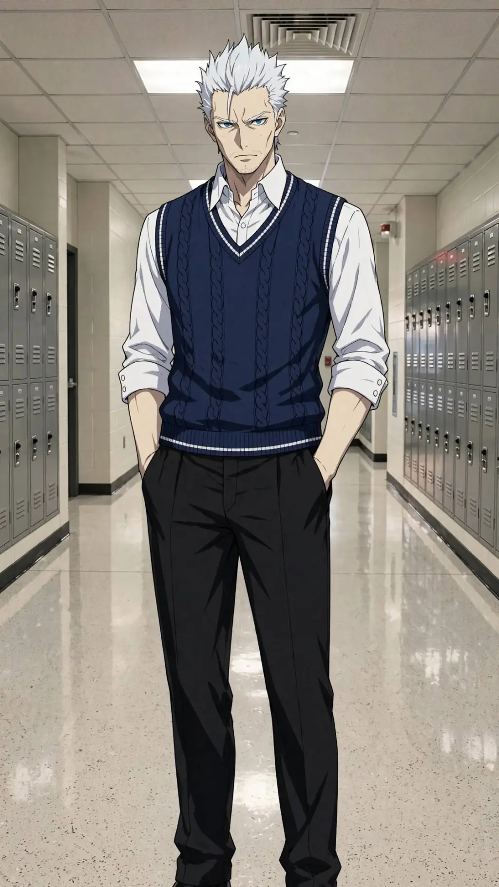 ai character: vergil(escuela) background