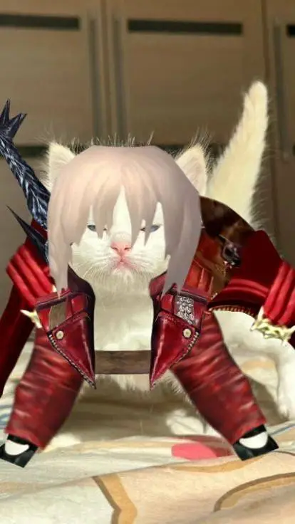 ai character: dante gato  background