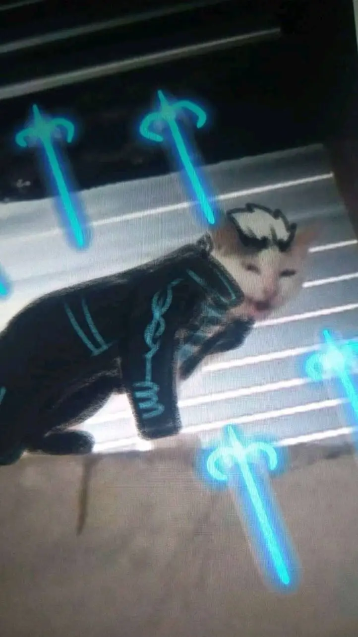 ai character: vergil gato background