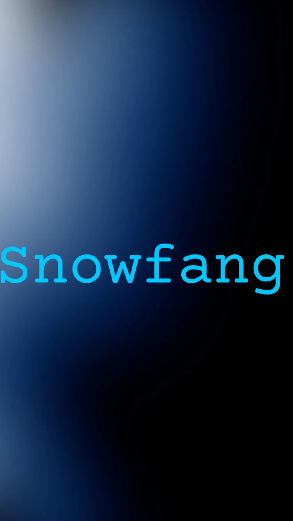 ai character: Snowfang+amy background