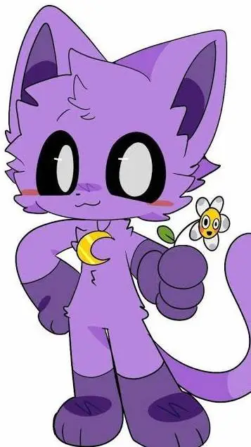 ai character: cat nap kid  background