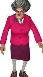 ai character: scary teacher background