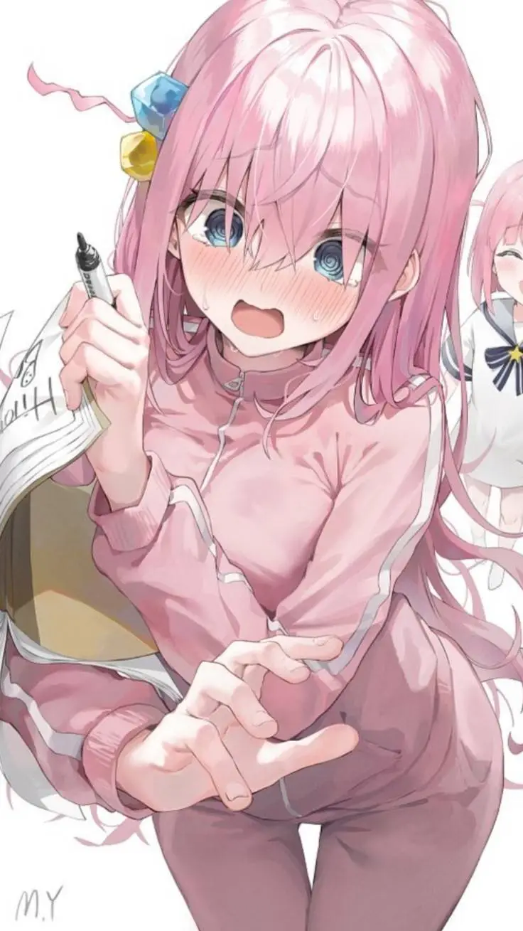 ai character: Hitori Gotō  background