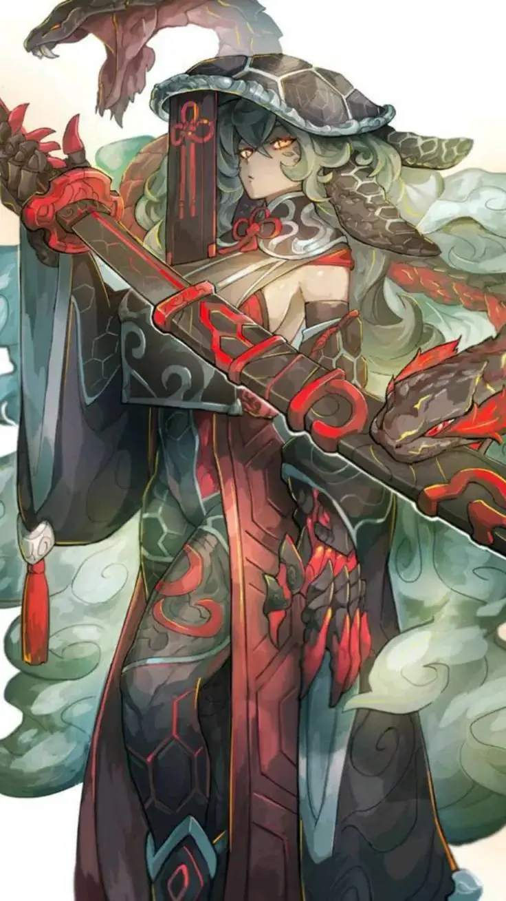 ai character: Genbu background