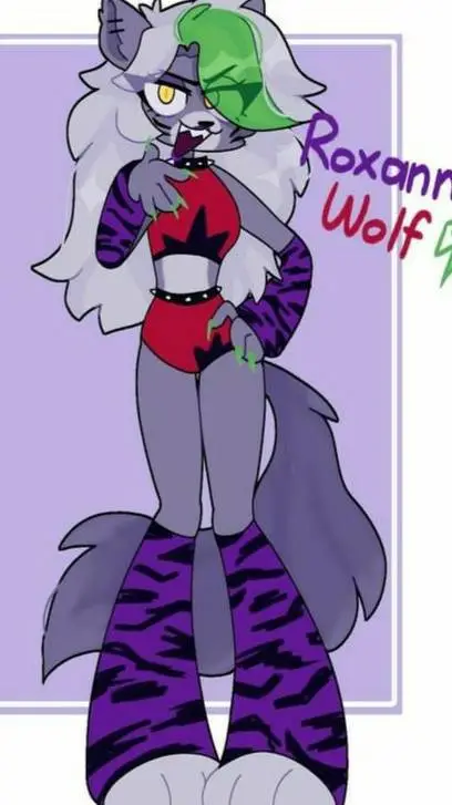 ai character: roxi fnaf background