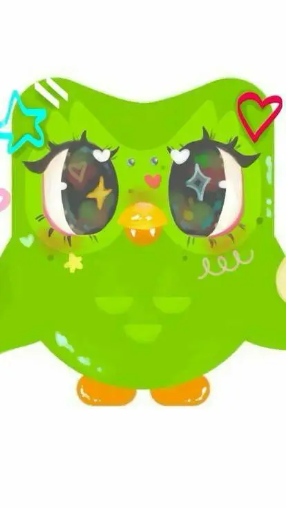 ai character: duolingo background