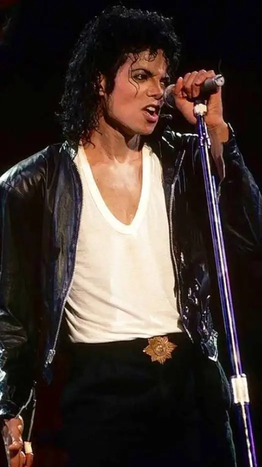 ai character: Michael Jackson  background