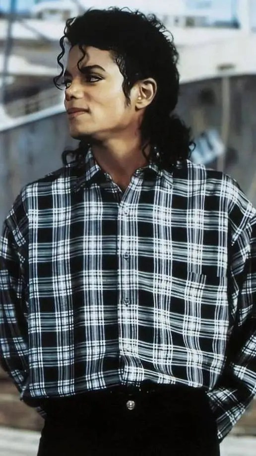 ai character: Michael Jackson  background