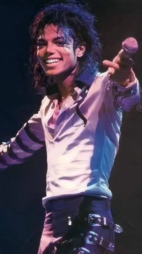 ai character: Michael Jackson  background