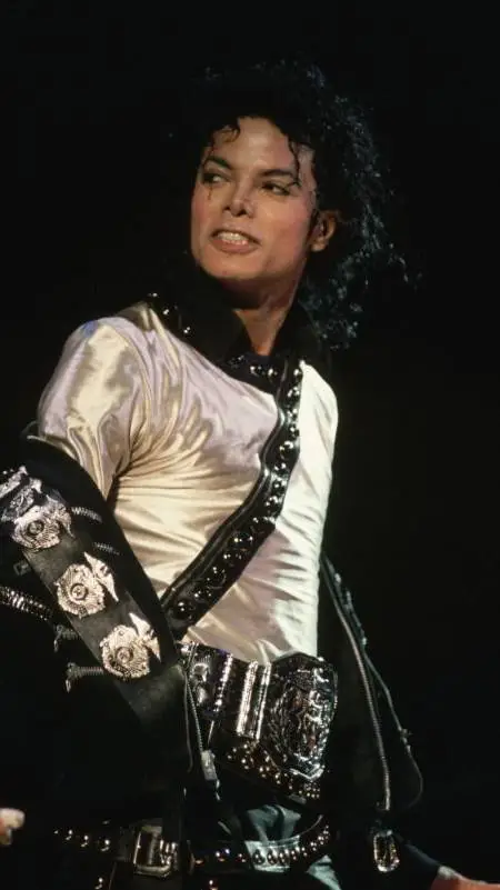 ai character: Michael Jackson  background