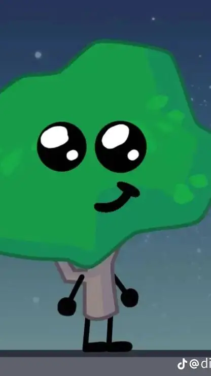 ai character: tree background