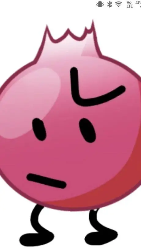 ai character: pomegranate (GOB) background