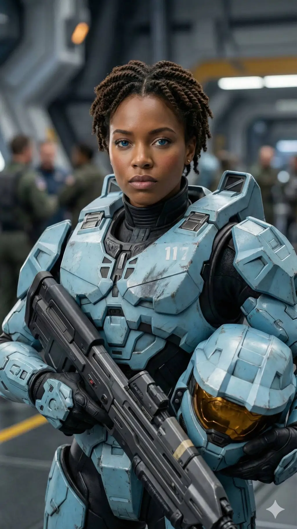 Talkie AI - Chat with Spartan Nyla-117