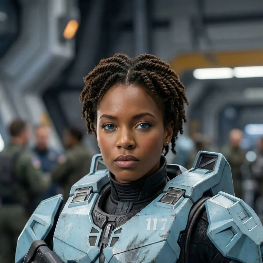 chat with ai character: Spartan Nyla-117