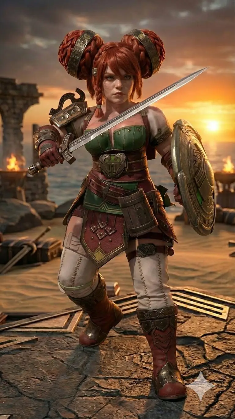 ai character: Briala Ironbrow background