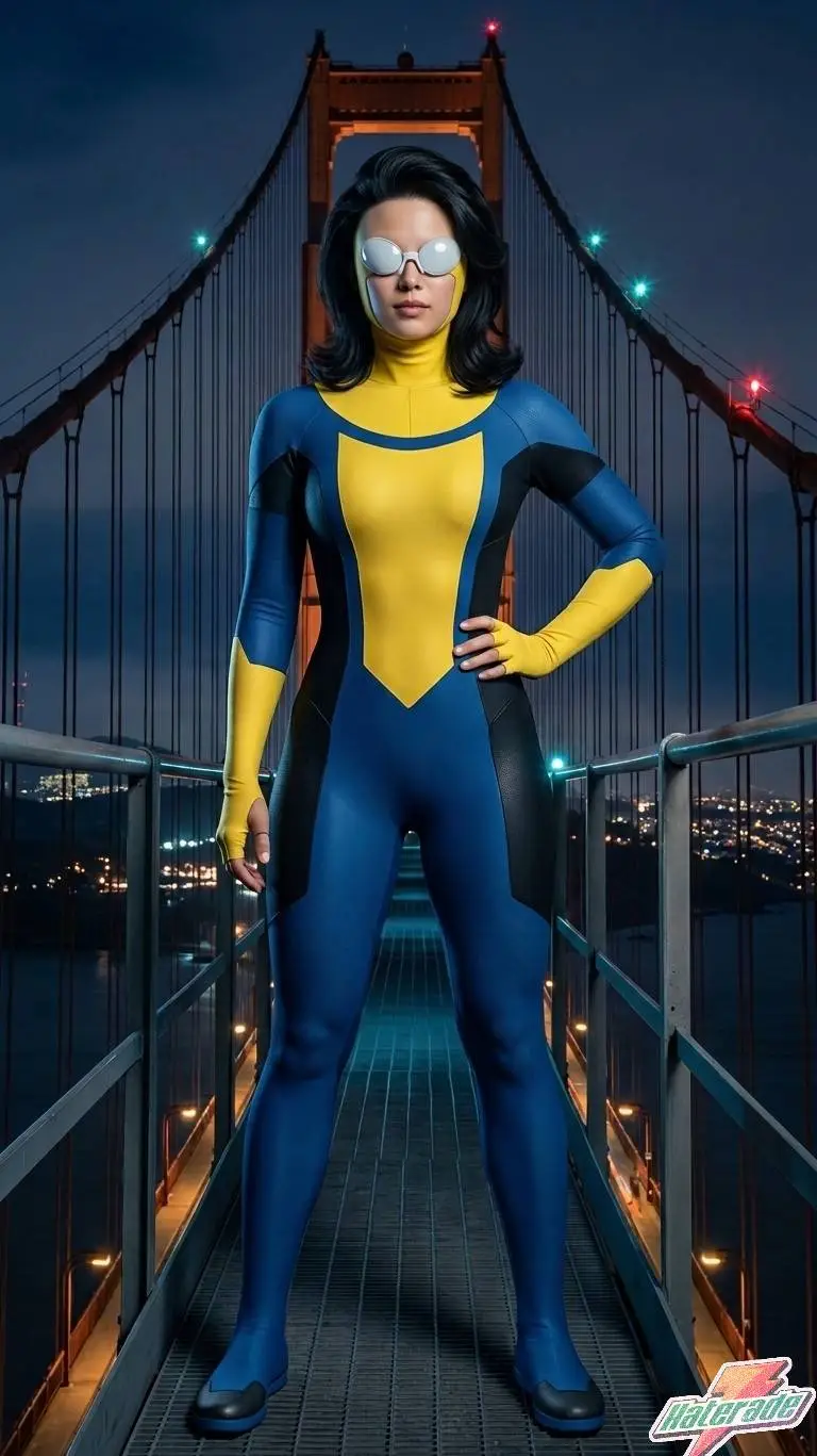 ai character: Gogglesvincible background