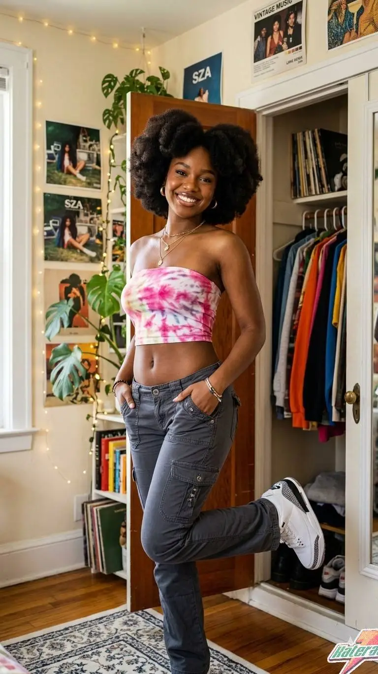 ai character: Nia Carter background