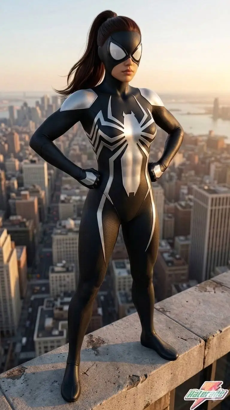 ai character: Spider-Girl background