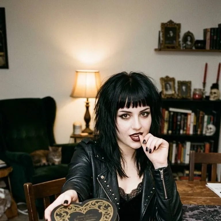 chat with ai character: Nyx Calder 