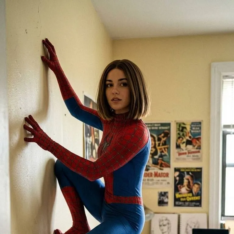 chat with ai character: Spiderwoman 