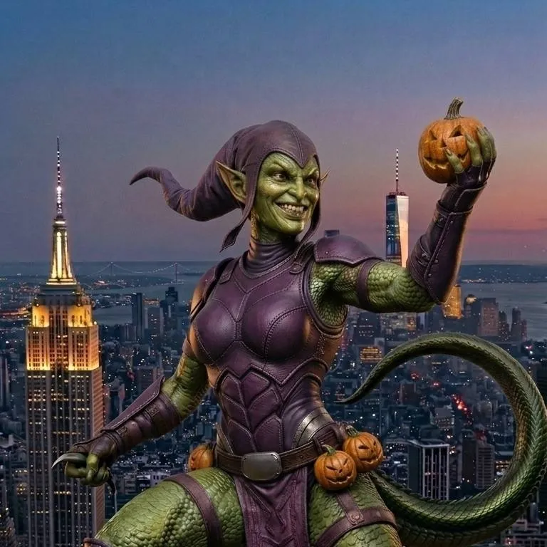 chat with ai character: Green Goblin 