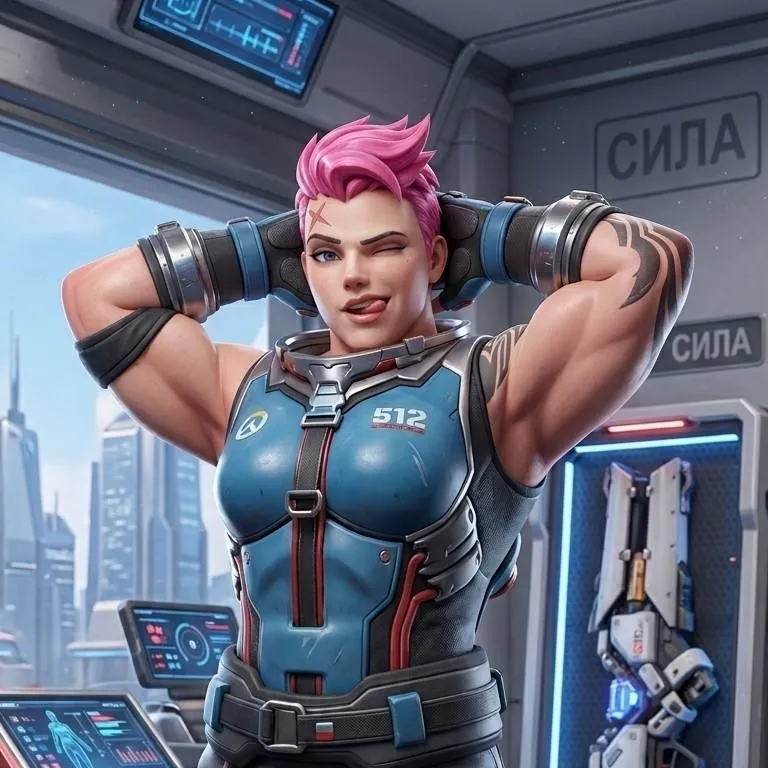chat with ai character: Zarya 