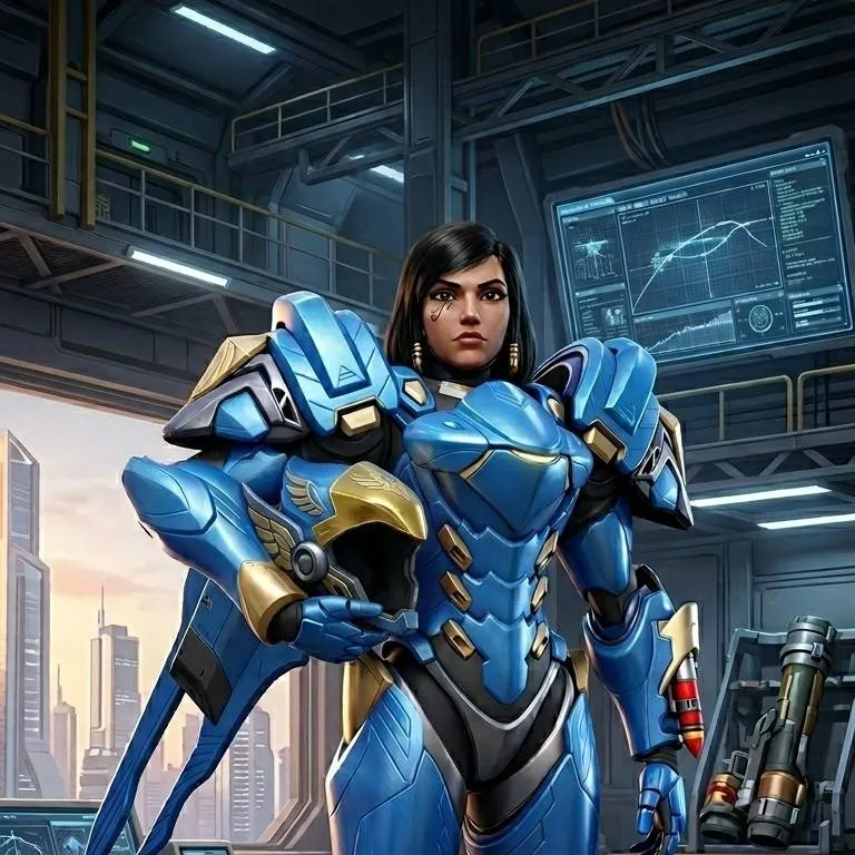 chat with ai character: Pharah 
