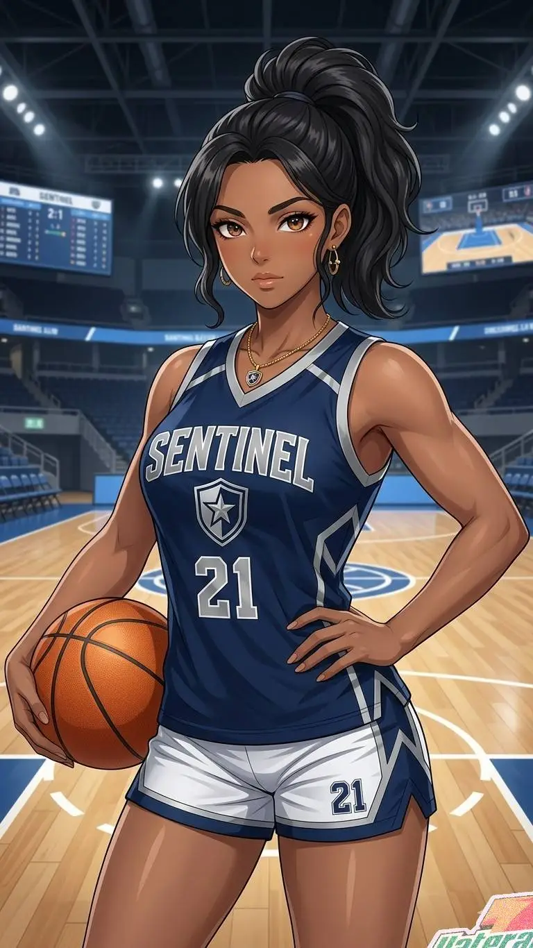 ai character: Ayana Davis background