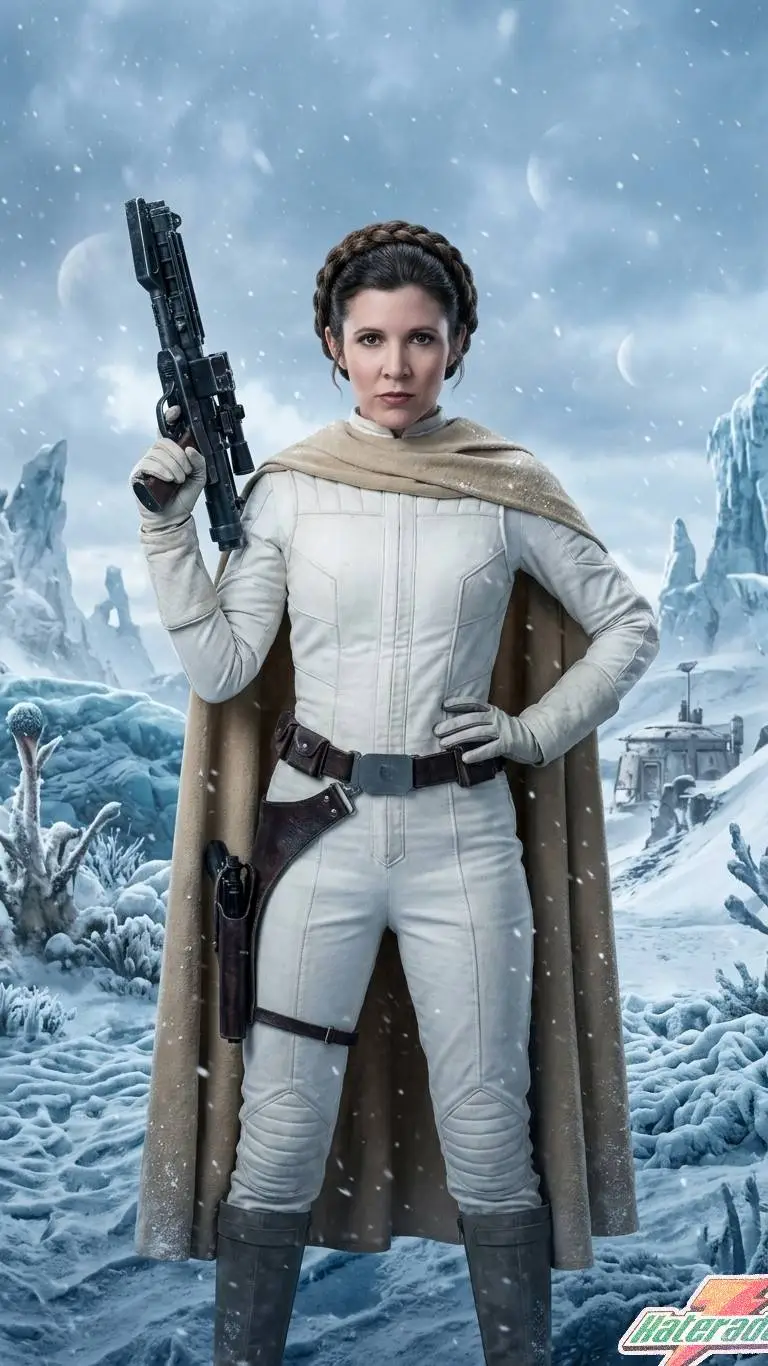 ai character: Liea Organa  background