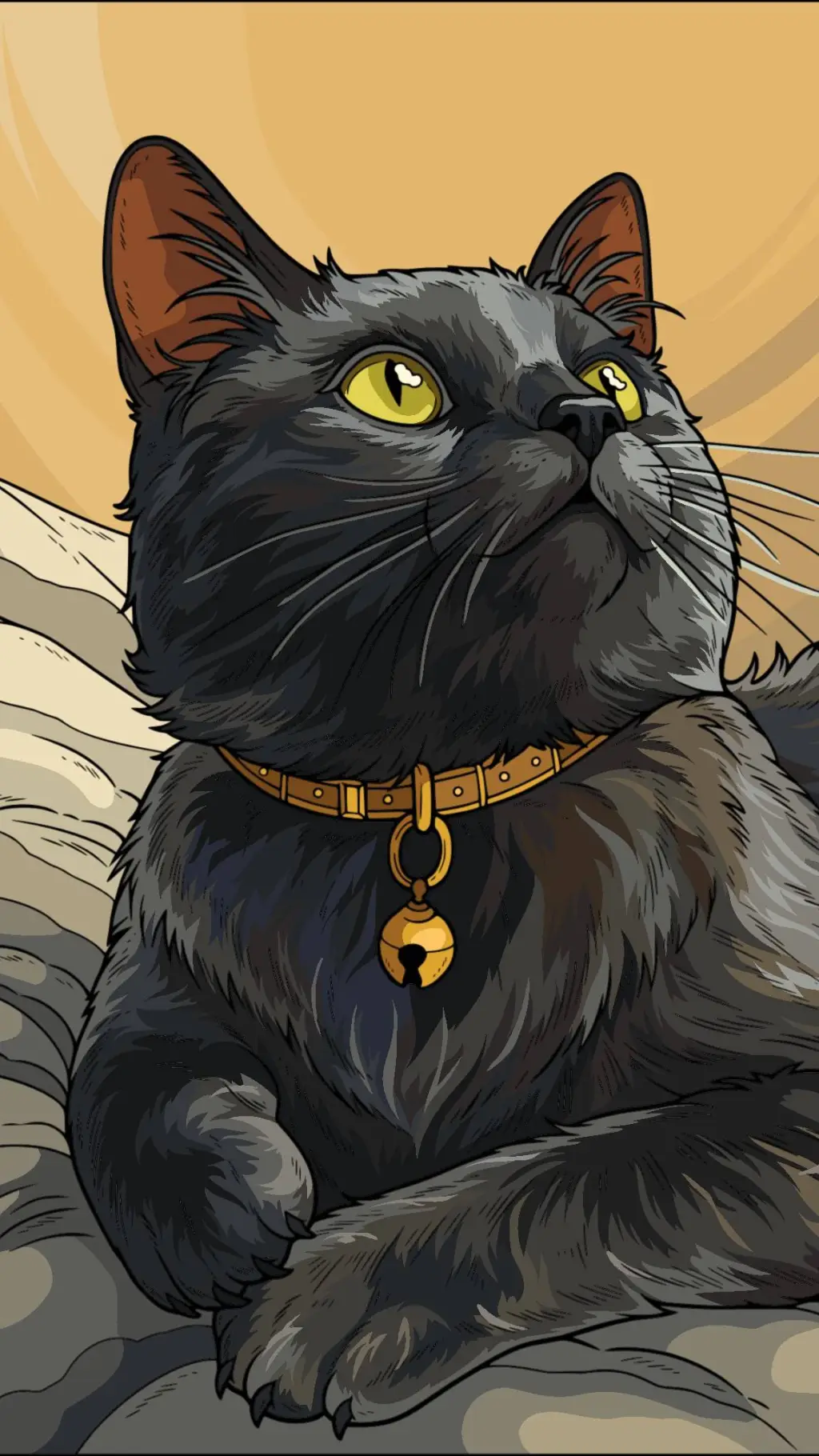 ai character: angel background