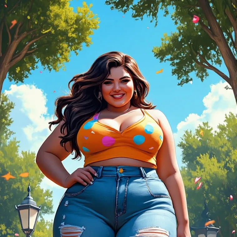 chat with ai character: gorda y pedorra
