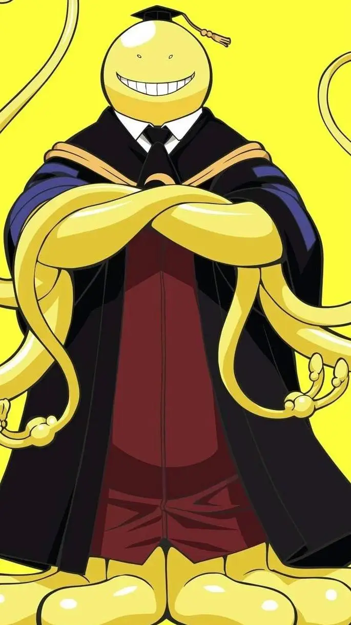 ai character: Koro sensei  background