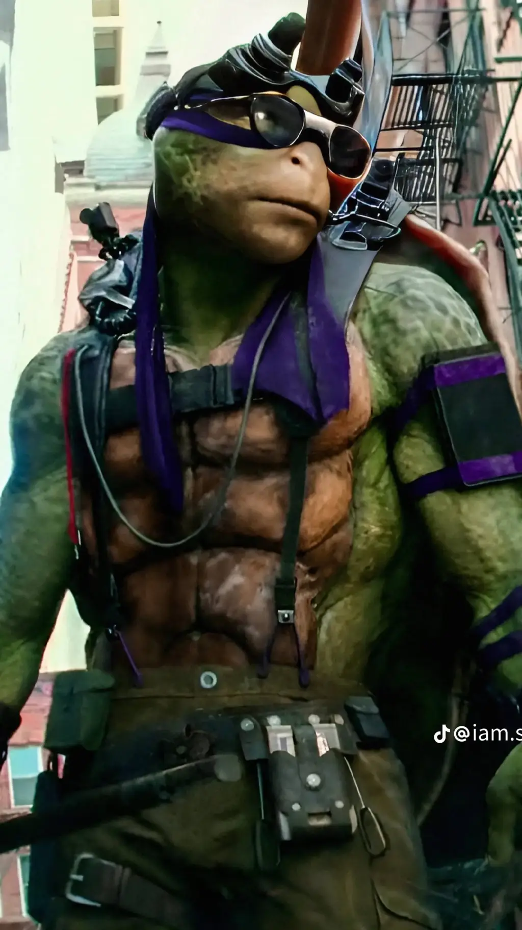 ai character: DONNIE  background