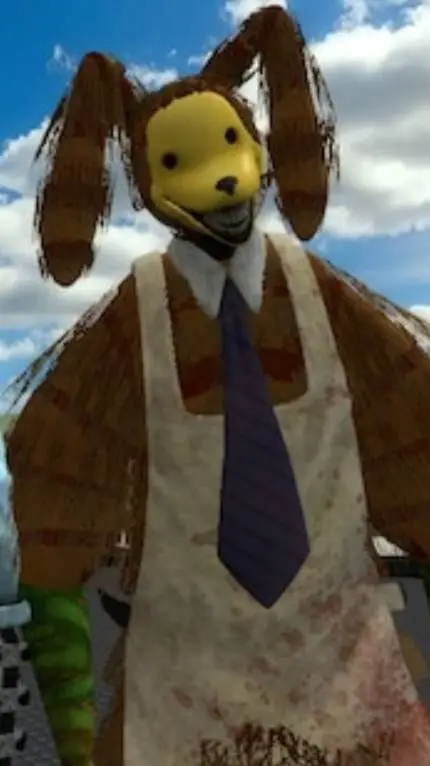 ai character: Pumpkin Rabbit background
