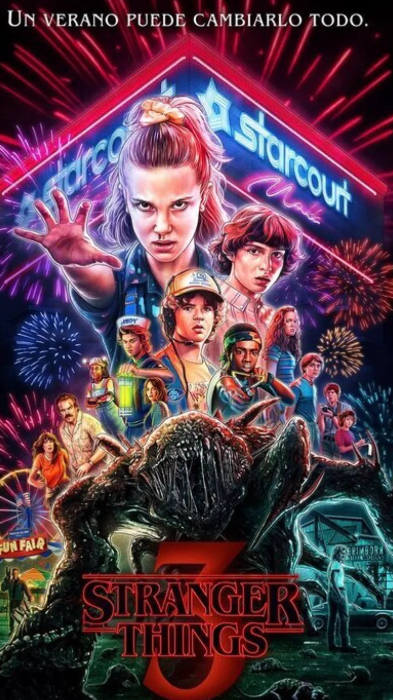 ai character: Stranger things s1 background