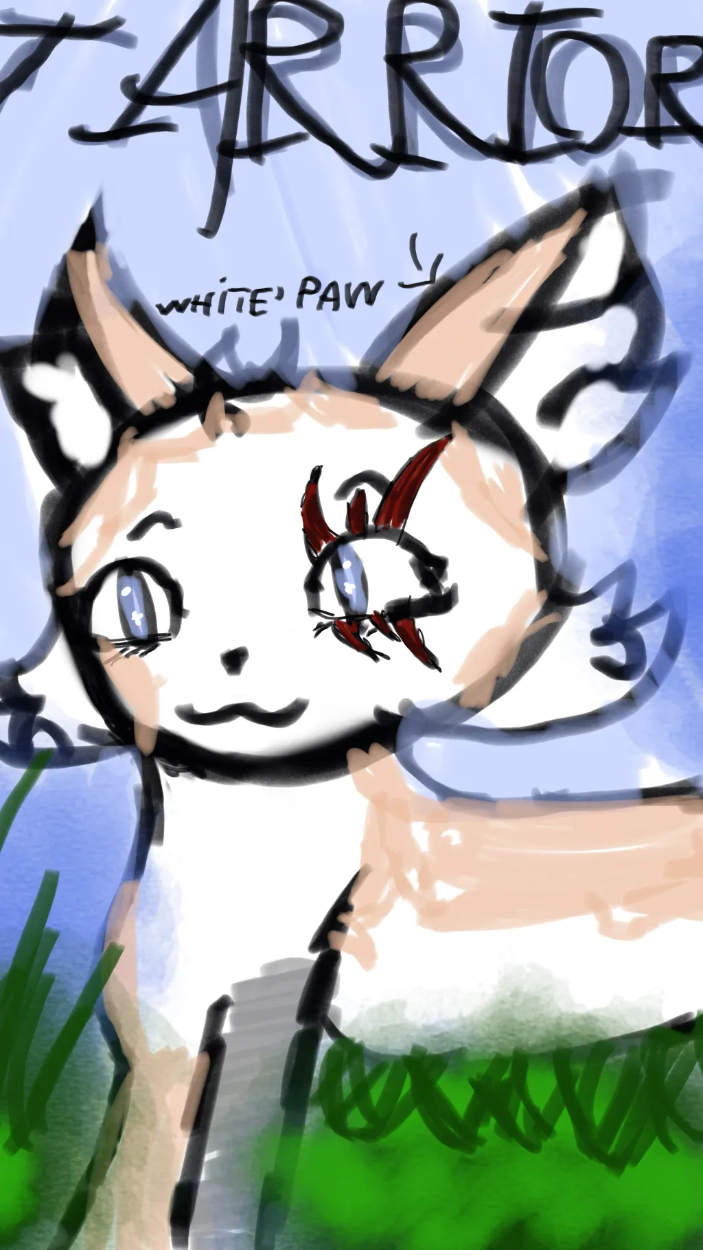 ai character: White’paw background