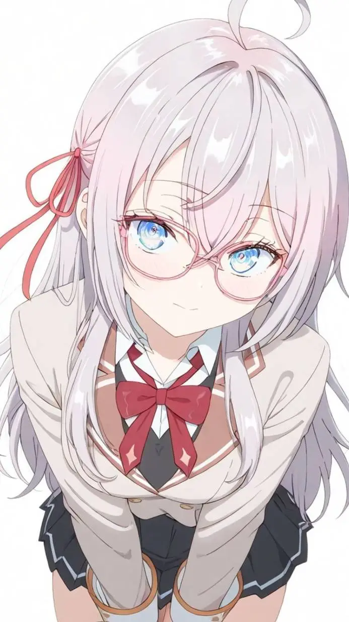 ai character: alya (novia?)  background