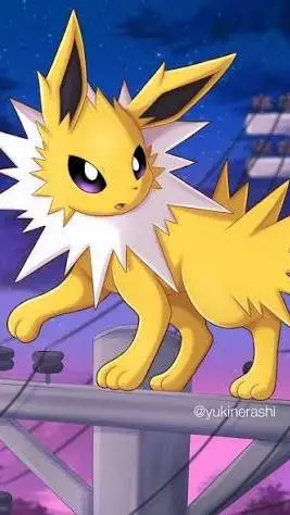 ai character: Jolteon x Sylveon  background