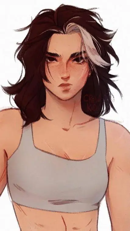 ai character: Lena Voss  background