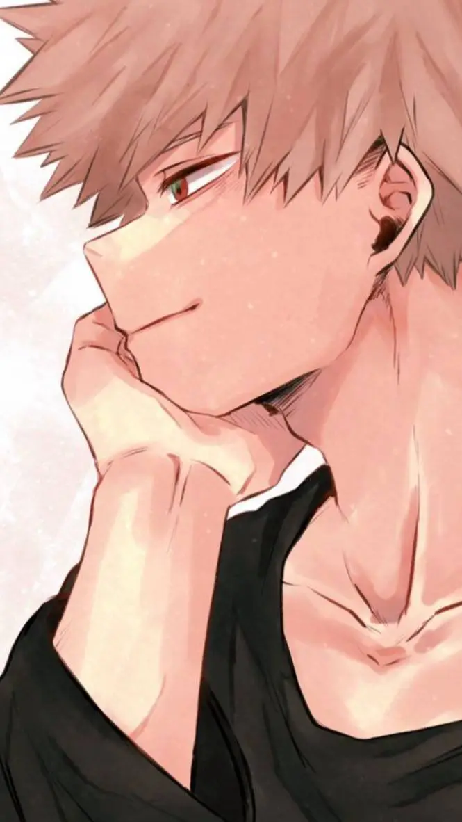 ai character: Katsuki Bakugo background