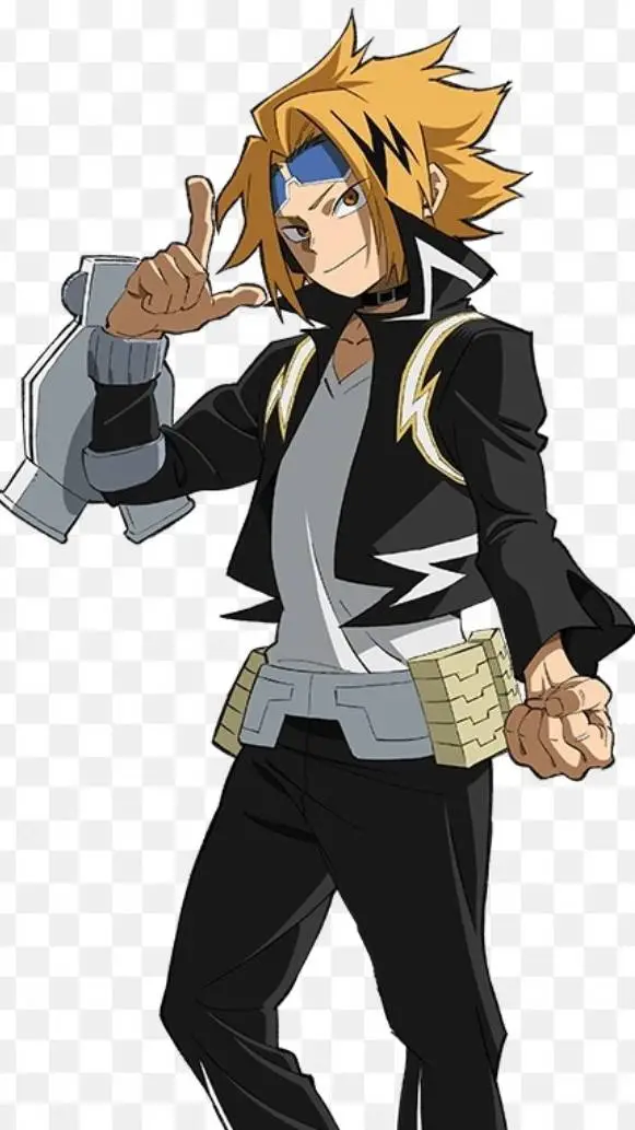 ai character: denki kaminari  background