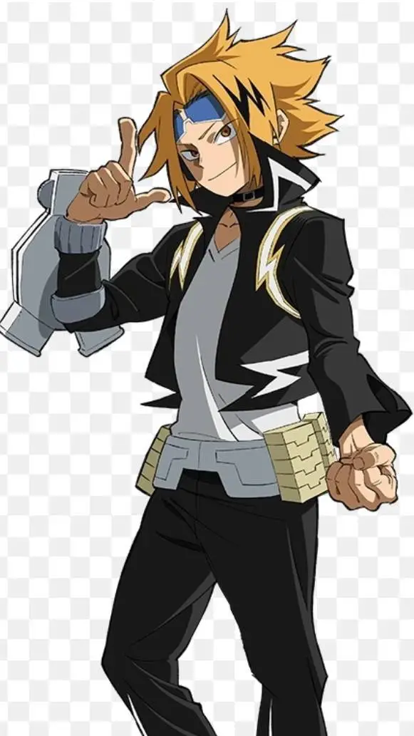 ai character: denki kaminari  background