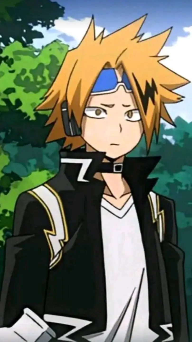 ai character: denki kaminari  background