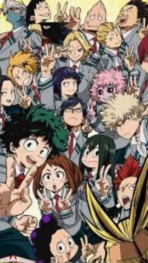 ai character: MHA Halloween 🎃 background