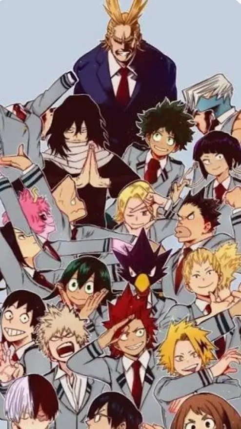ai character: MHA playa background