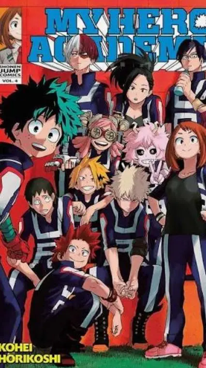 ai character: MHA enamorados background