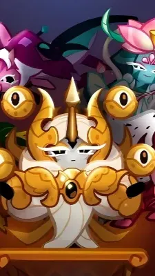 ai character: 5 dragon cookies!! background