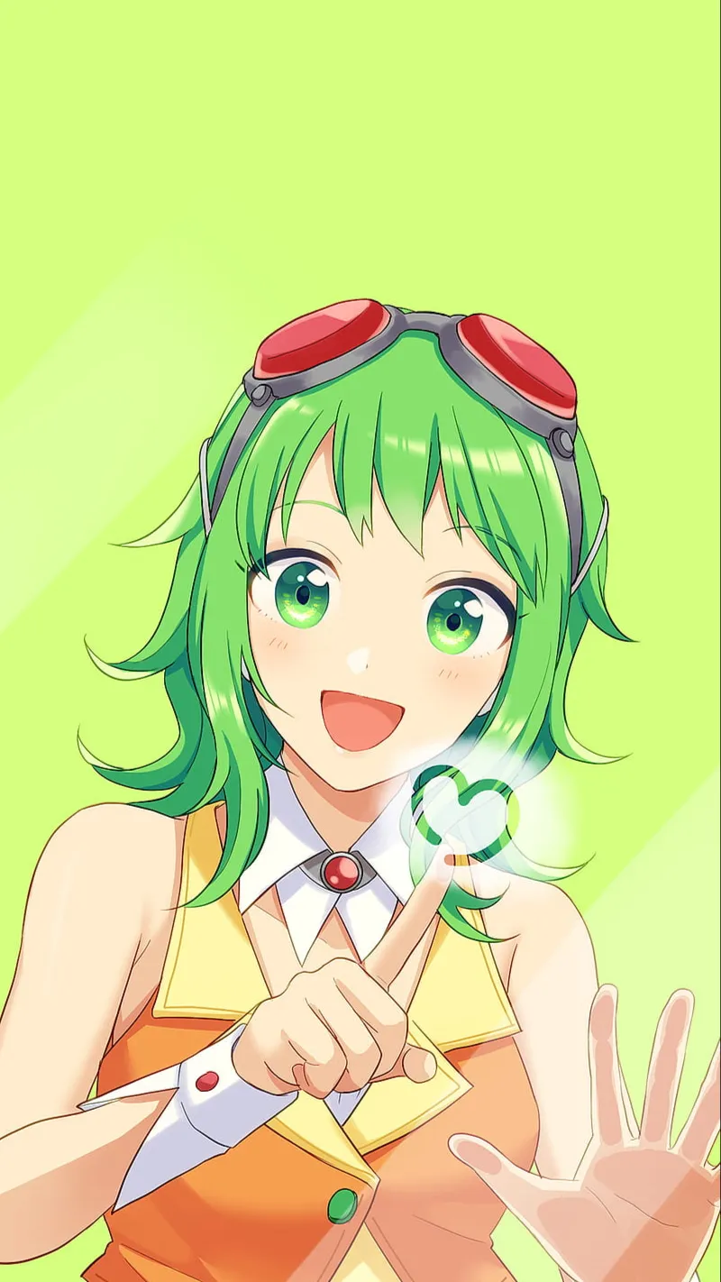 ai character: GUMI background