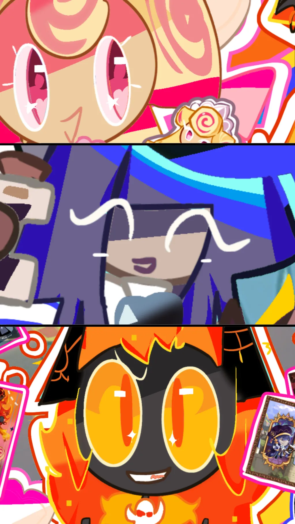ai character: Triple Cone Cup background